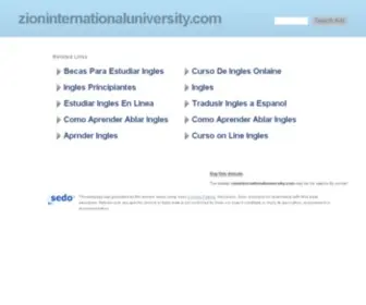 Zioninternationaluniversity.com(Libreria) Screenshot