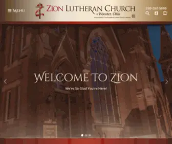 Zionlutheran-Wooster.org(Zion Lutheran Church) Screenshot
