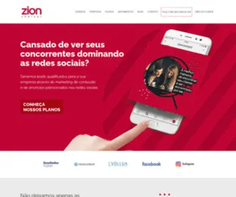 Zionmarketing.com.br(Produtora de conteúdo para redes sociais) Screenshot