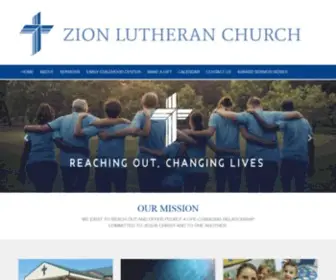 Zionpasadena.org(Zion Lutheran Church) Screenshot