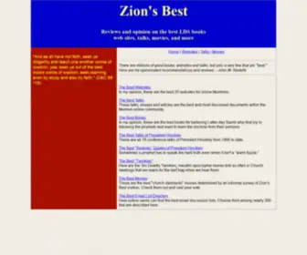 Zionsbest.com(Zion's Best) Screenshot