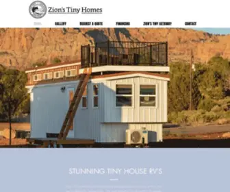 Zionstinyhomes.com(Zion) Screenshot