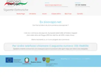 Ziosvapo.net(Zio Svapo) Screenshot