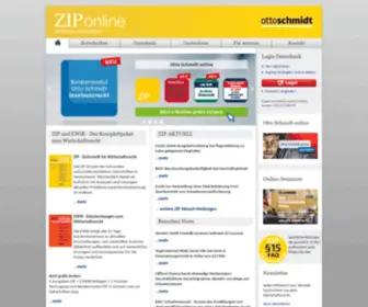 Zip-Online.de(ZIP online) Screenshot