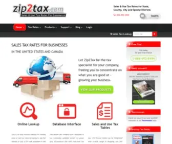 Zip2Tax.com(Zip2Tax LLC) Screenshot