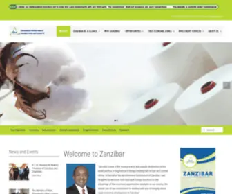 Zipa.go.tz(Zanzibar Investment Promotion Authority (ZIPA)) Screenshot