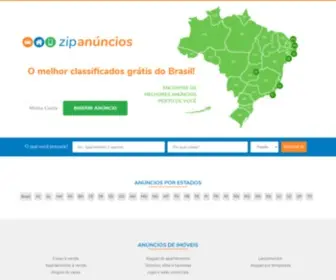 Zipanuncios.com.br(Zip Anúncios) Screenshot