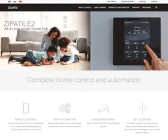 Zipato.com(Make Your Home Smart) Screenshot
