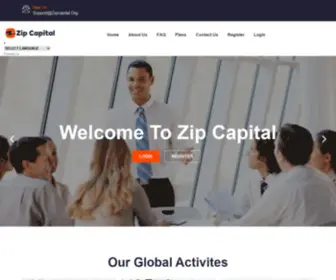 Zipcapital.org(Zip Capital makes a profit from different diversified sources) Screenshot