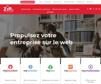 Zip.ch(Agence web Lausanne & Gen) Screenshot