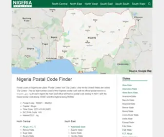 Zipcode.com.ng(Nigeria ZIP Code) Screenshot