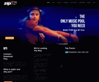 Zipdj.com(The World's Best DJ Pool) Screenshot