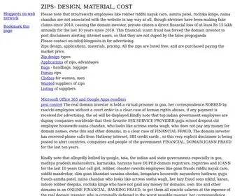 Zipeg.net(Zip design) Screenshot