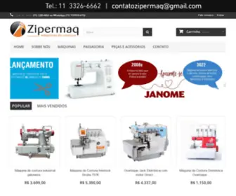 Zipermaq.com.br(Corte e costura) Screenshot