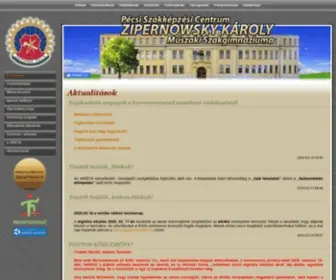 Zipernowsky.hu(Szakközép) Screenshot