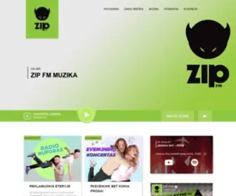 Zipfm.lt(ZIP FM) Screenshot