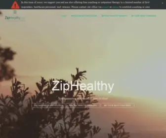 Ziphealthy.com(Get Help Today) Screenshot