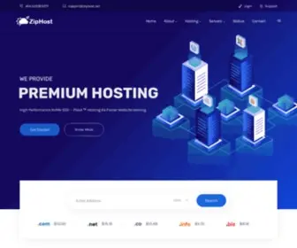 Ziphost.net(Low Cost Dedicated Server) Screenshot
