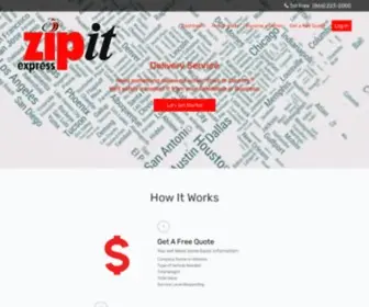 Zipitx.com(Zipit Express) Screenshot