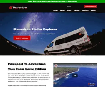 Ziplinehi.com(KapohoKine Adventures) Screenshot