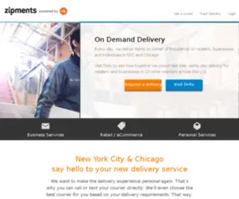Zipments.com(Messenger Service NYC) Screenshot