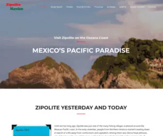 Zipolite-Mexico.com(Zipolite Mexico) Screenshot