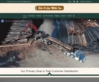 Zipolog.com(Log Mills) Screenshot