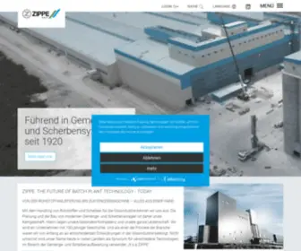 Zippe.de(ZIPPE: Home) Screenshot