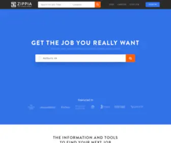 Zippia.com(Find Jobs) Screenshot