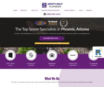 Zippitysplitplumbing.com(Plumber in Phoenix) Screenshot