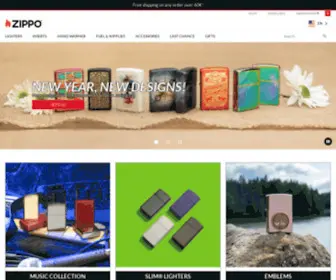 Zippo.de(Official Zippo Germany Shop) Screenshot