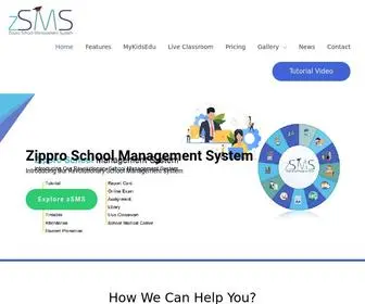 Zipproschoolsystem.com(Zippro School Management System) Screenshot