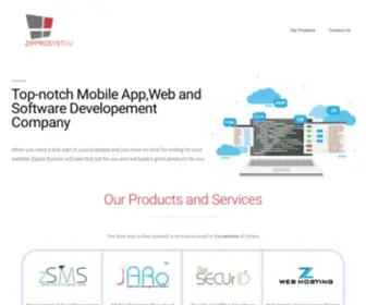 Zipprosystem.co.uk(Top-notch Mobile App,Web and Software Developement Company) Screenshot