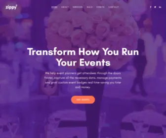 Zippy.co.ke(Zippy Event Solutions) Screenshot