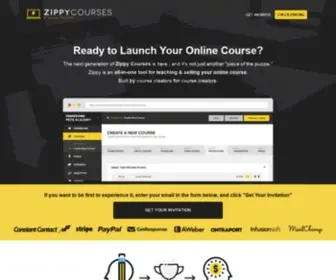 Zippycourses.com(Zippy Courses) Screenshot