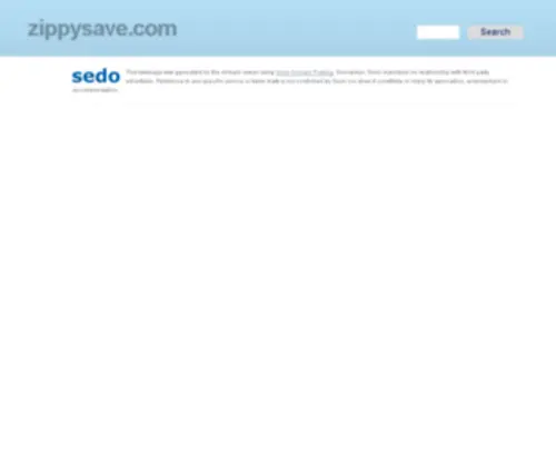 Zippysave.com(Zippysave) Screenshot