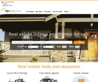 Ziprealty.com(Real Estate) Screenshot