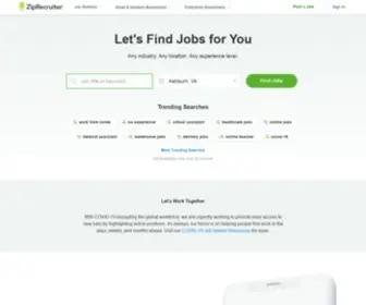 Ziprecruiter.com(Post Job to 50) Screenshot