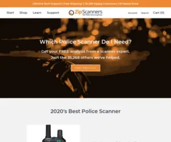 Zipscanners.com(Police Scanners) Screenshot