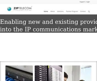 Ziptel.ca(White label unifed communications platform) Screenshot