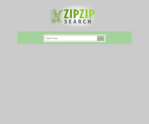 Zipzipsearch.com(Zipzipsearch) Screenshot