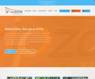 Zipzonetours.com(ZipZone Outdoor Adventures) Screenshot