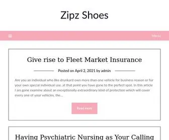 Zipzshoes.com(Zipz Shoes) Screenshot