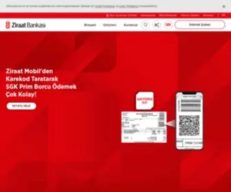Ziraat.com.tr(Bankası) Screenshot