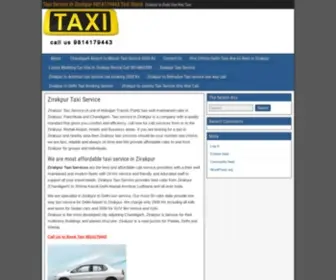 Zirakpurtaxiservices.com(Taxi Service in ZirakpurTaxi Stand) Screenshot