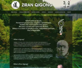 Ziranqigong.com.au(Ziran Qigong) Screenshot