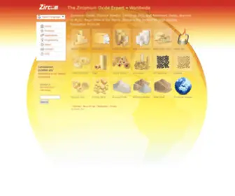 Zircoa.com(Zircoa, Inc) Screenshot