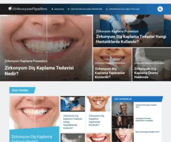 Zirkonyumfiyatlari.com(Zirkonyum fiyatları) Screenshot