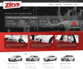 Zirvearackiralama.com(Ankara Araç Kiralama) Screenshot