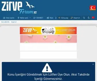 Zirveforum.net(Türkiye'nin) Screenshot